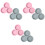6Pcs Silicone Muffin Pan Non-Stick Assorted Color Cake Baking Molds 5