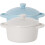 2pcs small ceramic food bowl with double handles for kitchen use 8