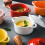 2pcs small ceramic food bowl with double handles for kitchen use 11