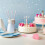 1Set Kit in Silicone Rosa Per Scrittura E Decorazione Dolci 7
