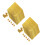 400Pcs Golden Foil Wrappers for Candy Chocolate Sweets Packaging 4