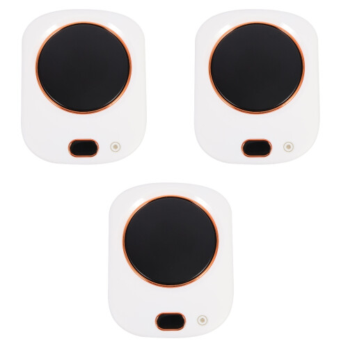 3Pcs USB Thermostat Cup Warmer White Mat for Home and Office Use 1