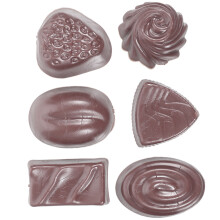 18St Realistisch Zwart Nepchocolade Model Voor DIY En Dessertshop