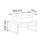 2-part washbasin Bitila 60 White / Honey Oak 3