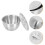 stainless steel steamed egg bowl with lid soup tableware 5