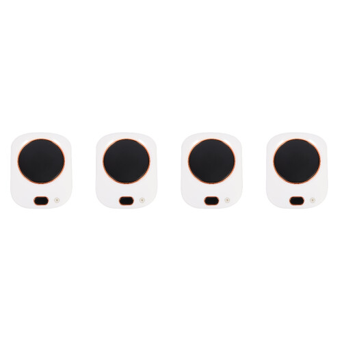 4Pcs Household Mug Warmer White USB Heating Mat for Hot Beverages 2