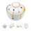 Creative Ceramic Stew Pot with Lid Food Container 3