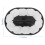 2pcs Automatic Rotating Sushi Display Stand Turntable 9