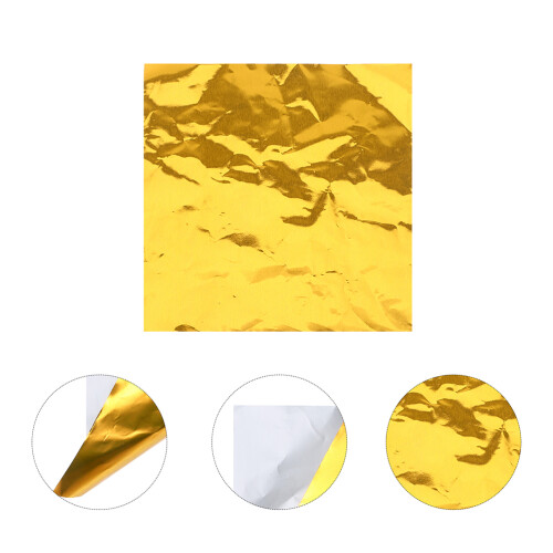 200Pcs Square Foil Candy Wrappers For Chocolate And Sweets Packaging 2