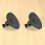 Jack Hole Covers Compatible with Mercedes-Benz C-Class E-Class CLK 1994-2003, Black Plastic 2-Pack 3