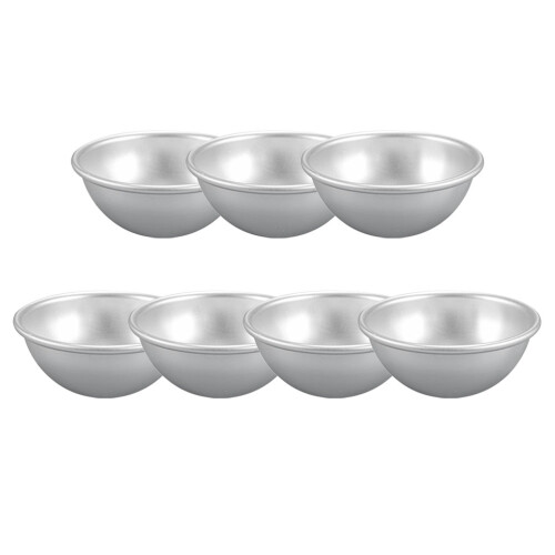 18Pcs Mini Pie Pans Aluminum Baking Accessories Silver Durable Molds 1