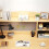 Computer Desk Study Table Writing Shelves Home Office Wooden Workstation Laptop 2