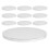20Pcs White Corrugated Paper Cake Bases for Baking and Display 3