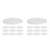 20Pcs White Corrugated Paper Cake Bases for Baking and Display 6