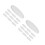 20Pcs White Corrugated Paper Cake Bases for Baking and Display 7