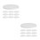 20Pcs White Corrugated Paper Cake Bases for Baking and Display 10