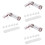 3Pcs White Biscuit Maker Baking Supplies Simple Operation Easy Clean 6