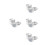 2000Pcs Recyclable Foil Egg Tart Cups Multi-Use Baking Molds 6