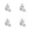 2000Pcs Recyclable Foil Egg Tart Cups Multi-Use Baking Molds 7