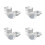 2000Pcs Recyclable Foil Egg Tart Cups Multi-Use Baking Molds 8