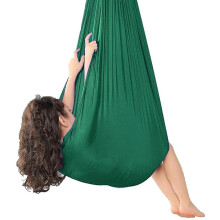 Columpio sensorial colgante de nailon resistente para adultos y niños, herramienta de integración sensorial vestibular y propioceptiva.
