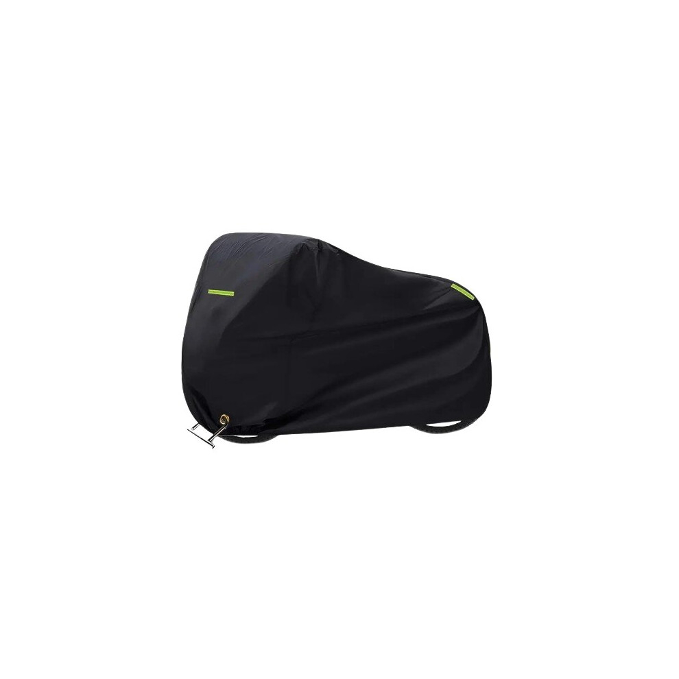 Motorcycle Cover Waterproof Tear-Resistant With Reflective Strips And Windproof Straps For Outdoor Use 6901508367203