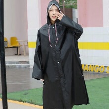 Poncho extragrande para adulto, impermeable, fabricado en EVA grueso, resistente al viento y al agua, ideal para ciclismo y senderismo. Talla XL.