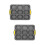 2Pcs Silicone Bread Pan Multi-Grid Durable Non-Stick Baking Loaf Pan 7