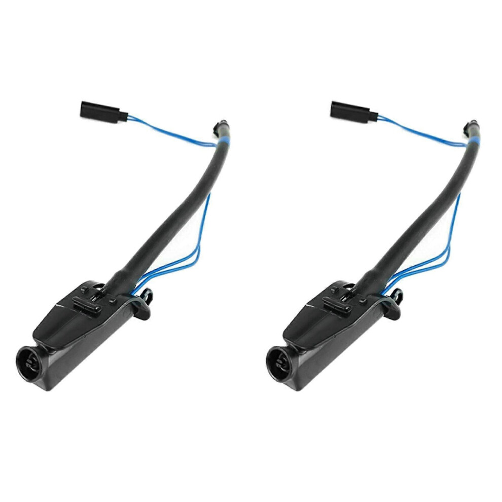 Windscreen Washer Nozzle Compatible With Range Rover L405 L494, Abs, 2Pcs, Front Windshield Replacement Black 6901508420717