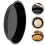 2Pcs Nonstick Carbon Steel Round Pizza Tray Black Bakeware 10