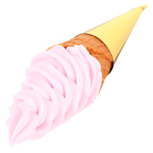 Cono Gelato Artificiale Modello Espositivo Dolce Simulato