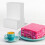 2Pcs Cubic Foam Cake Models White Smooth Surface for Cake Decorating 7