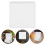 2Pcs Cubic Foam Cake Models White Smooth Surface for Cake Decorating 11