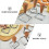1Set Assorted Color Dumpling Maker Set Alloy & Wood Biscuit Cutter 9