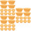3000Pcs Paper Baking Cups Lightweight Brown Liners for Muffins 9