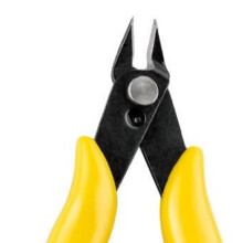 Mini Electronic Plier Yellow Rubber Handle 15x5cm Wear-Resistant Carbon Steel