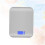 2Pcs Food Scale Digital Kitchen Scale Silver Durable Stainless Steel 11