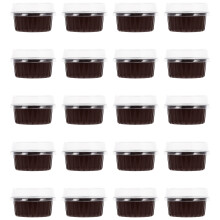 20Sets Hittebestendige Cake Cups Aluminiumfolie Koffie Voor Thuisgebak