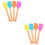 8Pcs Non-Odor Silicone Spatulas for Baking Pastry with Smooth Surface 6