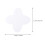 100Pcs Chocolate Wrapping Trays White Paper Holder for Candy Storage 4