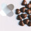 100Pcs Chocolate Wrapping Trays White Paper Holder for Candy Storage 7