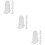 12Pcs White Silicone Piping Tip Covers Home Baking Nozzle Protectors 11
