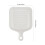 Square Grill Plate With Non Stick Coating Reusable Drying Tray White 2