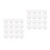 100Pcs Chocolate Wrapping Trays White Paper Holder for Candy Storage 10