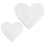 4Pcs White Foam Cake Dummies for Decorating Practice and Party Props 7