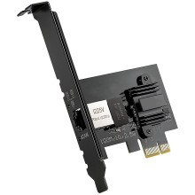 2.5G PCIe Network Adapter with I225V Chip, Gigabit Ethernet Card compatible with Windows 10 and Linux Systems, Low Profile Bracket Included