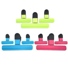 Bag Clip 3 Inch, Strong Sealing Kitchen Food Bag Clips with Non-Slip Grip for Chips, Snacks, Cereals, Pasta, Home and Office Use