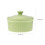 1Pc Ceramic Dessert Bowl Green Baking Soufflé Fruit Serving Bowl 2