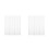 24Pcs White Plastic Plate Support Cake Dowels for Tiered Cakes 6
