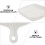 Square Grill Plate With Non Stick Coating Reusable Drying Tray White 8
